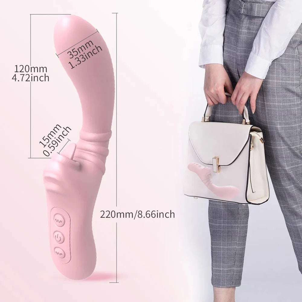 PulseLick Dual Stimulation Vibrator - image 2