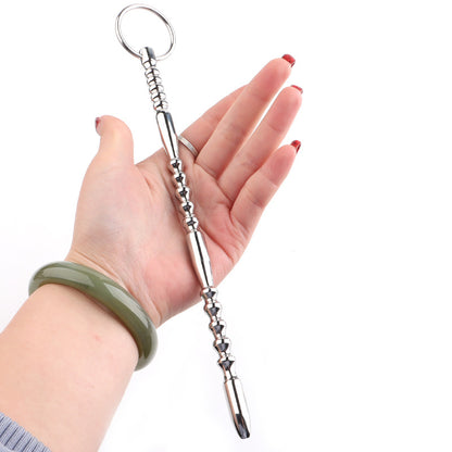 Extra Long Stainless Steel Urethra Sound - Silver - image 0