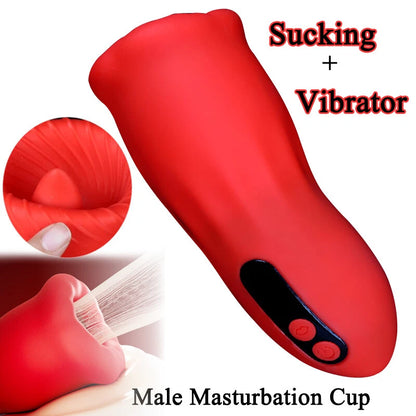 Automatic Sucking Licking Vibrating Cup - image 7