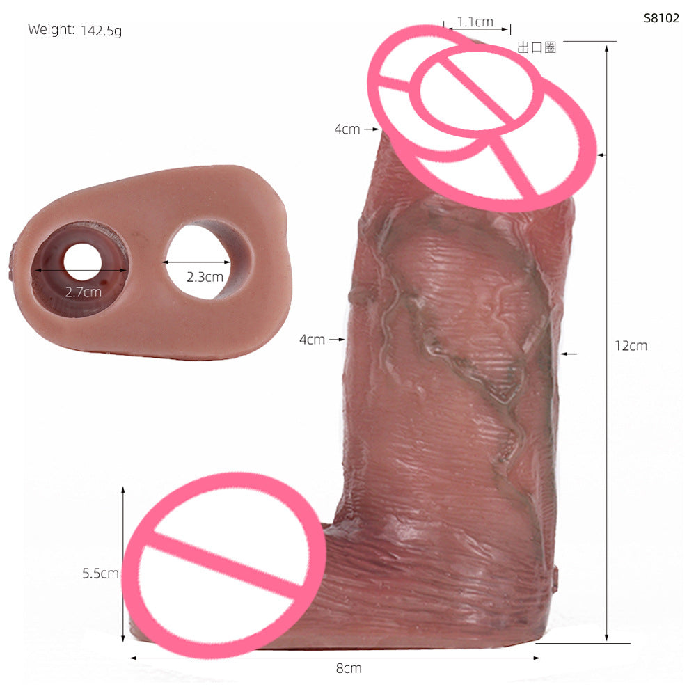 Open-ended Realistic Penis Sleeve - C - image 8