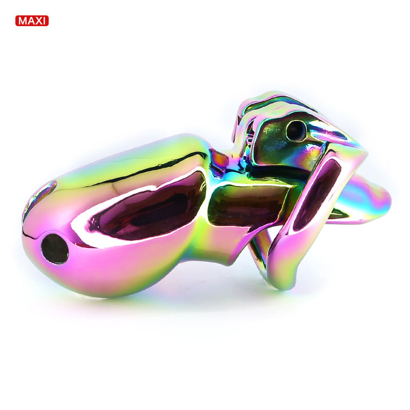 Rainbow HT-V4 Stainless Steel Male Chastity Device - Maxi-50mm - image 0