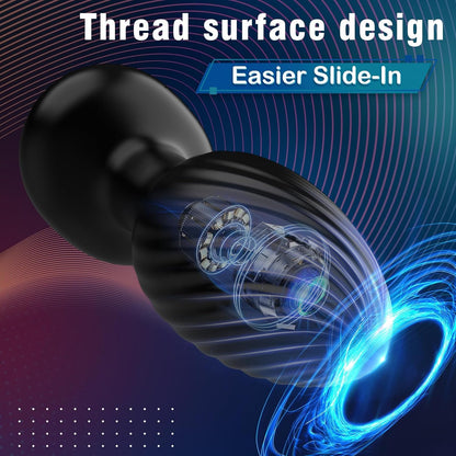 360° Rotation Prostate Vibrating Butt Plug - image 5