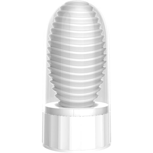 7.48x3.35'' Aircraft Cup Masturbator Penis Exerciser - White - image 6