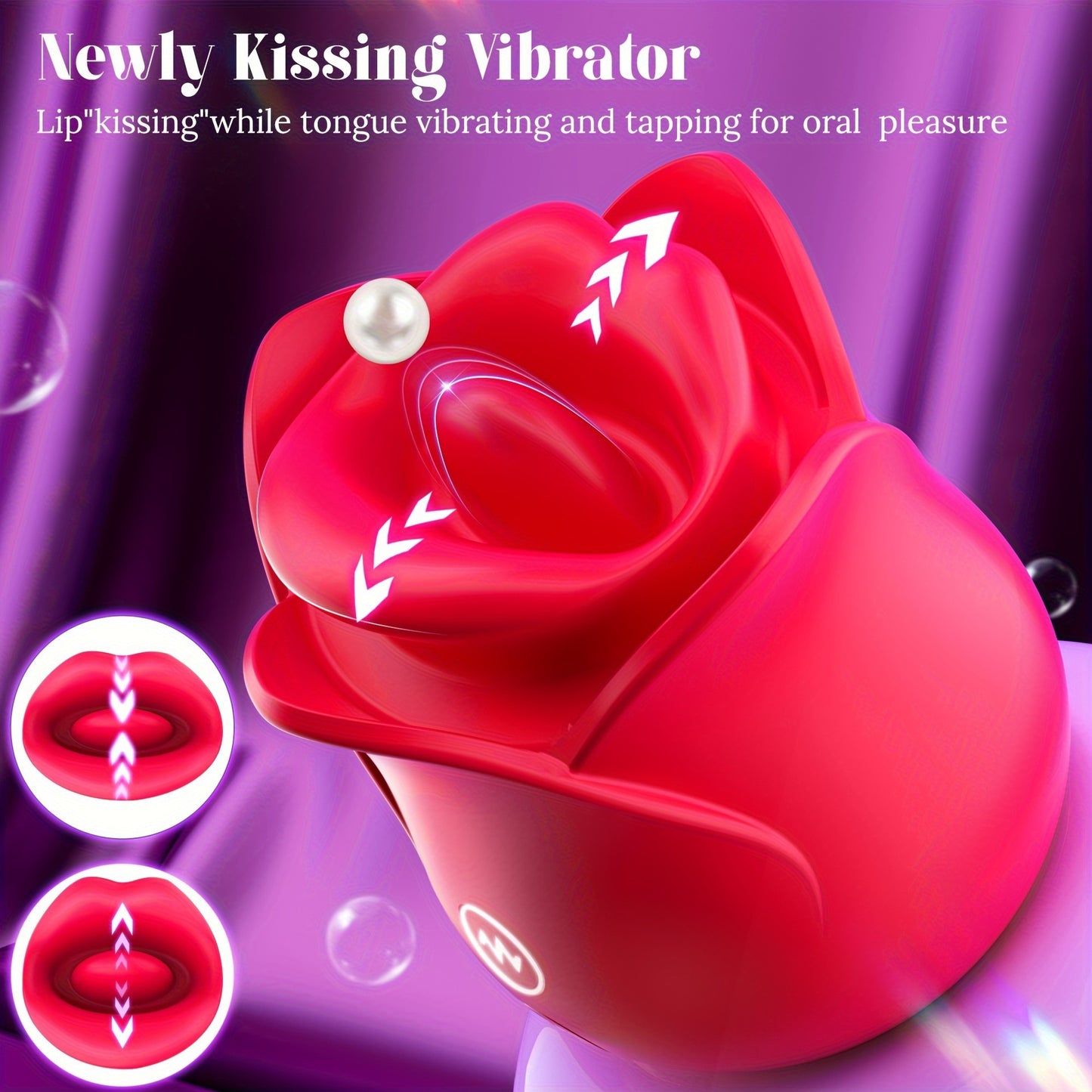 KissBloom 3-in-1 Rose Stimulator - image 4