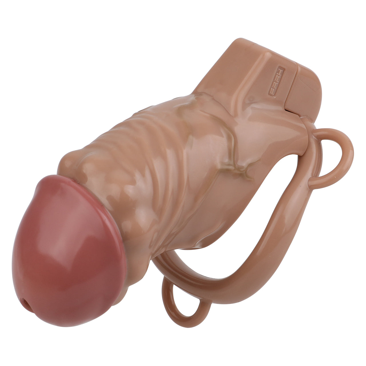 Realistic Phallic Chastity Cage - Breathable Resin Restraint - XL - image 2
