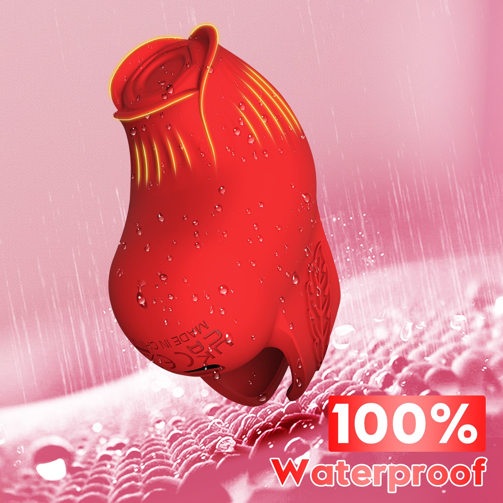 Rose Toy Finger Wearable Vibrator for Women patting Egg Clitoris Stimulator - image 6