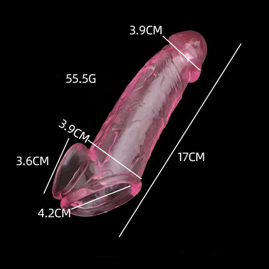 Uprising Clear Cock Sleeve - image 1