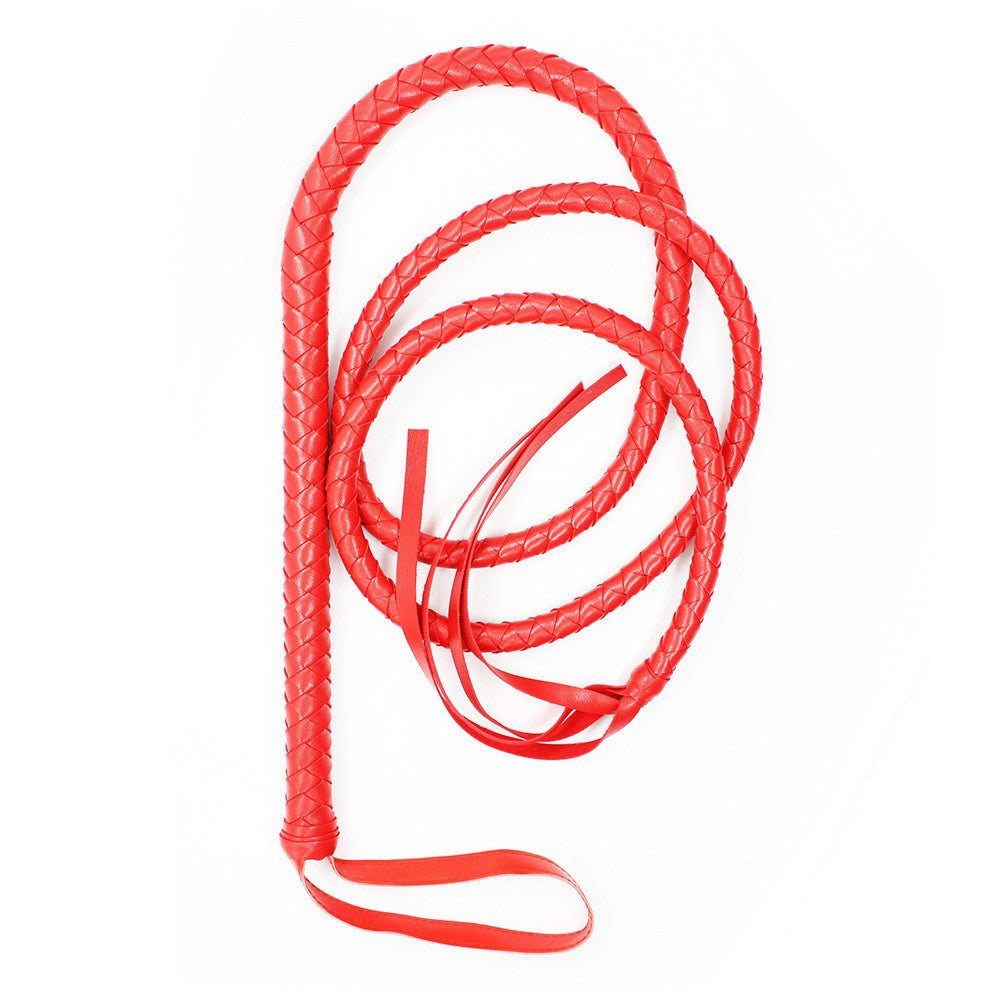 Obey's BDSM Flogger Whisper - Red - image 4