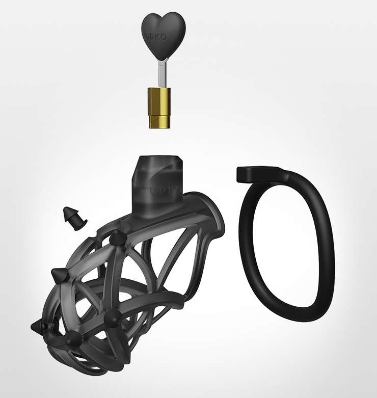 Spikes Chastity Cage - image 3