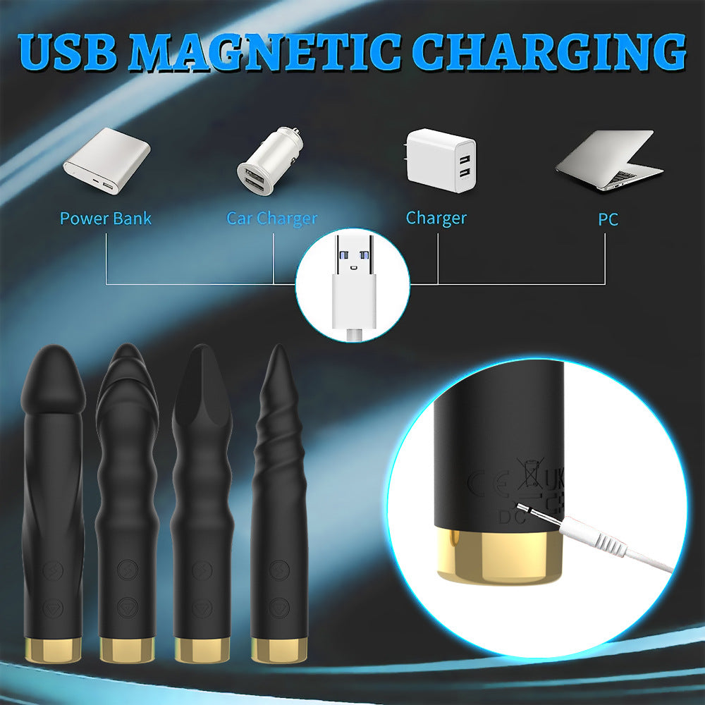 Anal Beads Vibrator – 10-Speed Silicone Massager for Prostate/G-Spot - image 23