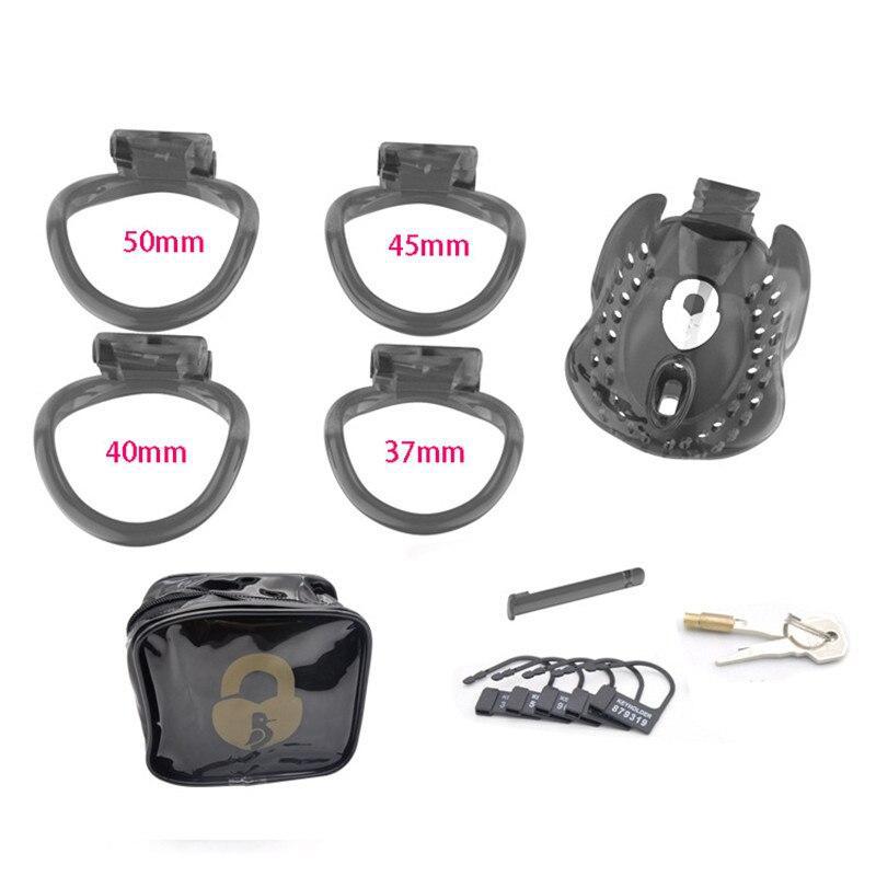 Dungeon Cage Black High Security Full Coverage Male Chastity Device - image 2