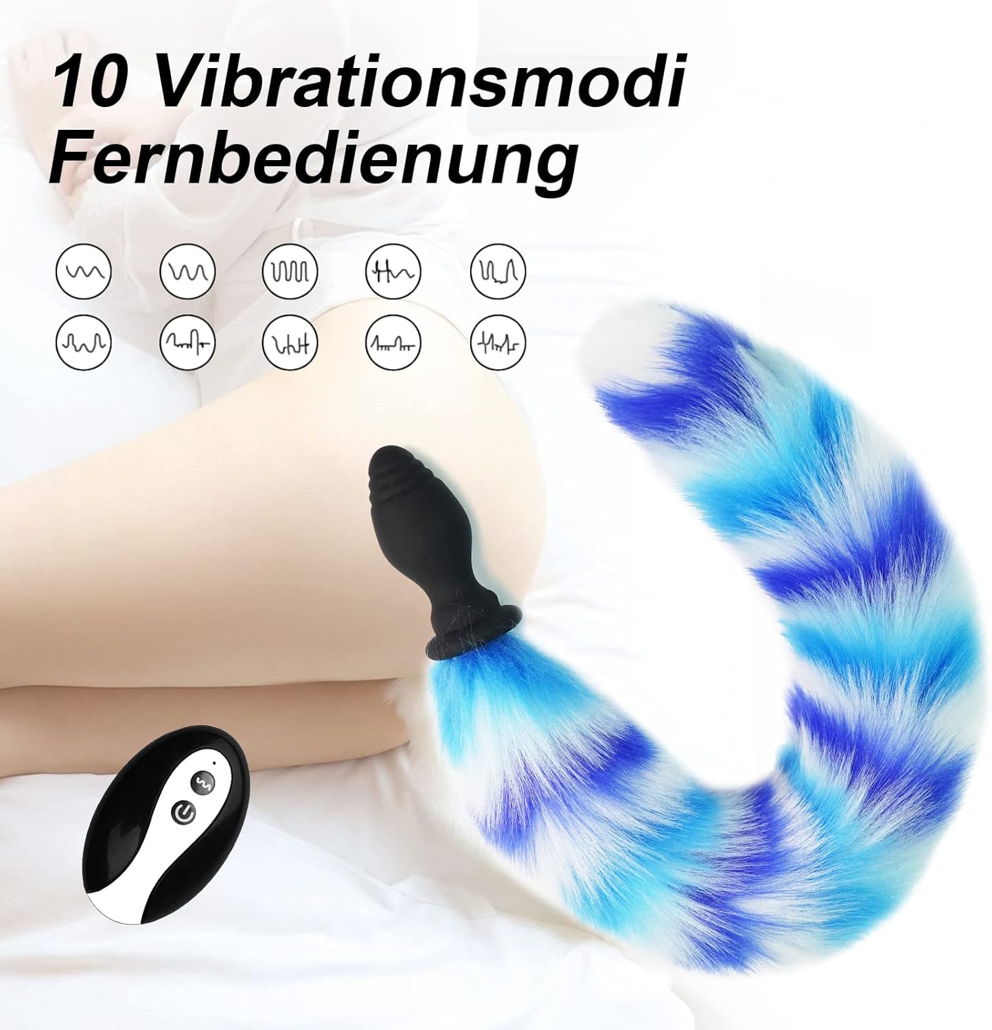 Multicolor Fox Tail Light Up Butt Plug - image 13