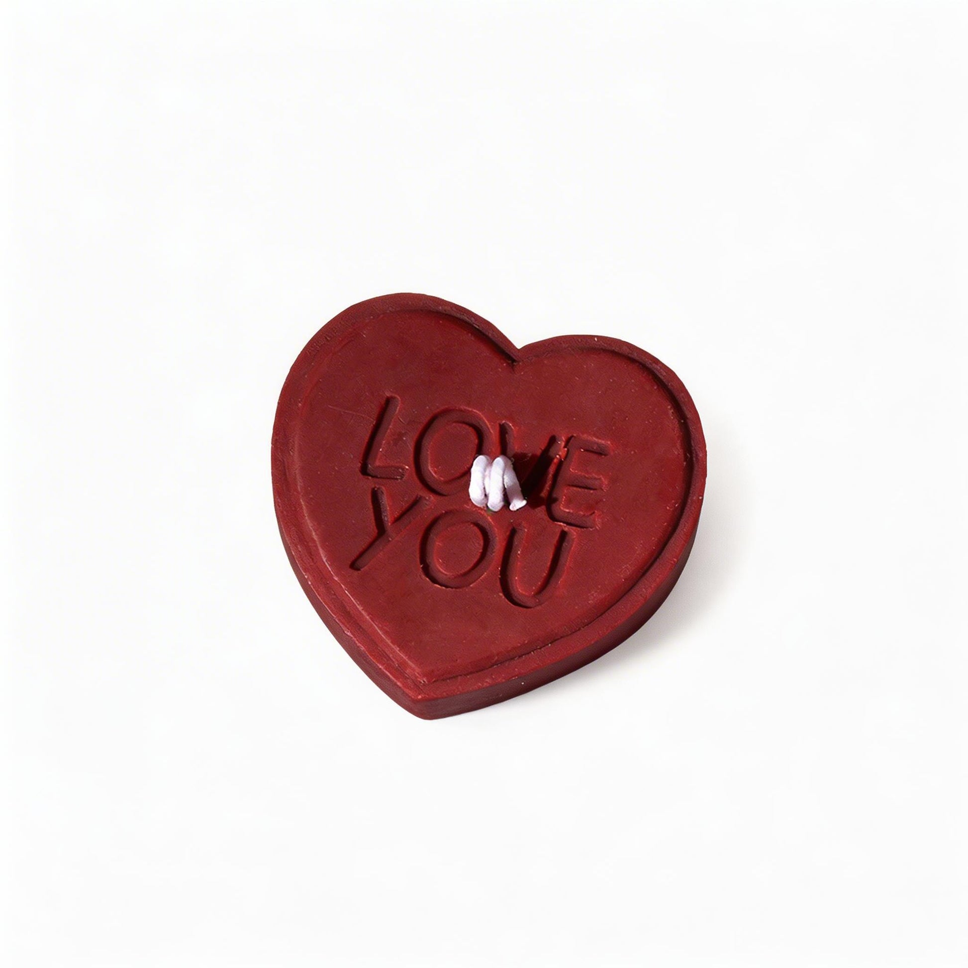 Love You Heart Sensual Candle – Low-temperature - Red - image 5
