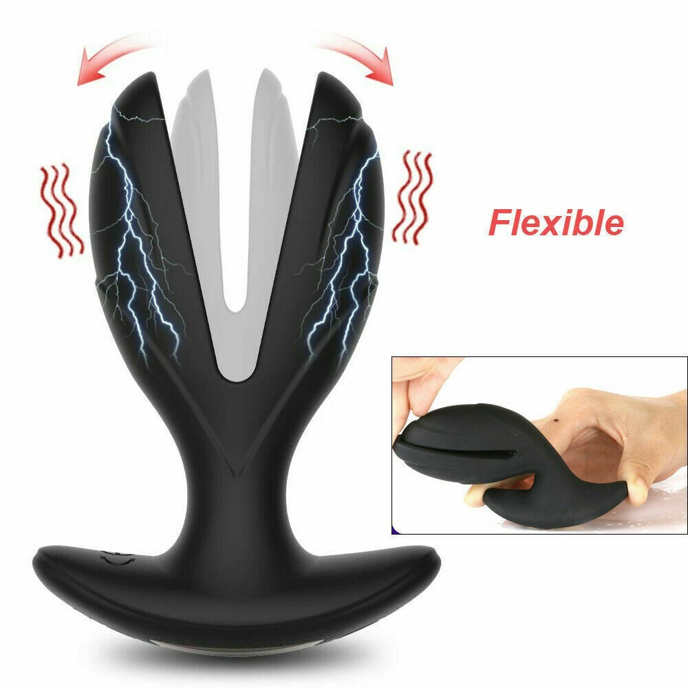 Waterproof Silicone Remote-Control Vibrating Anal Plug - image 2