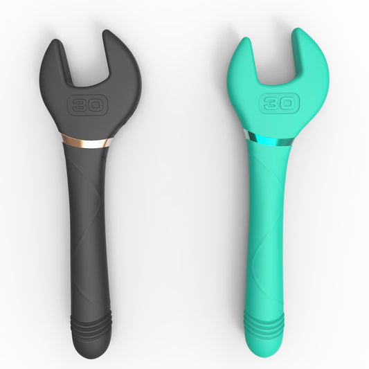 Innovatie Spinner Hammer Dildo Vibrator - Green - image 0