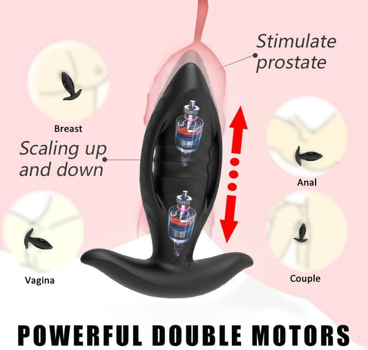 Thrusting Anal Vibrator Plug - image 0