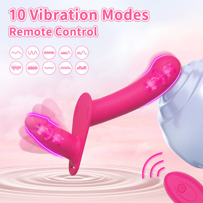 Rechargeable Ultimate Lesbian Strapon Double Dildo - image 8