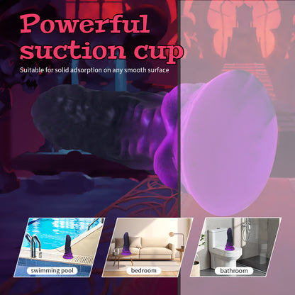Amethyst Behemoth Triple Dominance Dildo - image 7