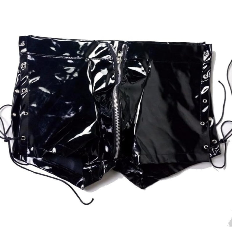Wild Male Pvc Boxer Latex Shorts  - image 5
