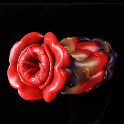  Liquid Silicone Alien Pocket Pussy Masturbator Stroker - Red - image 0