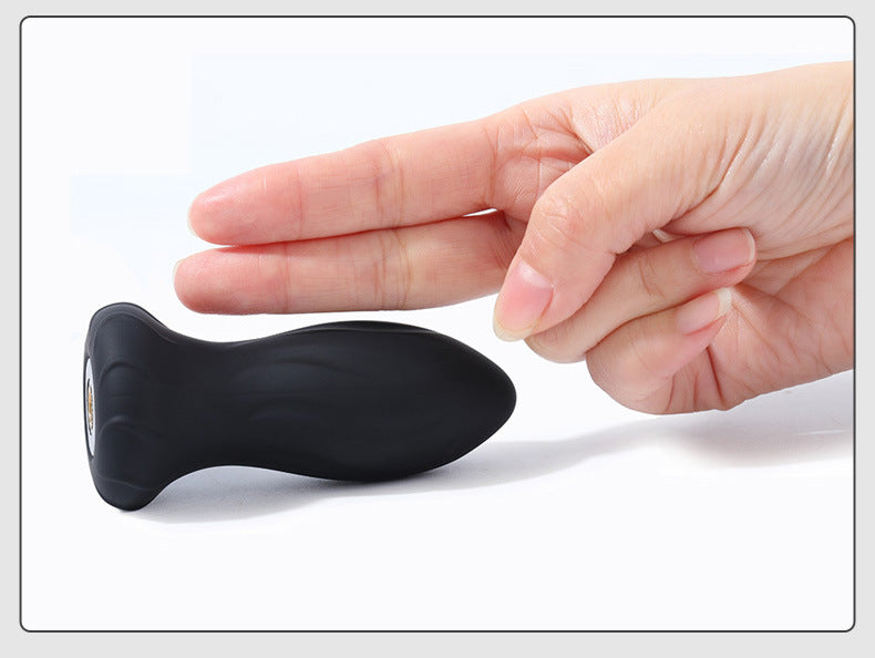 Sexy Bunny Tail Vibrating Silicone Anal Plug - image 4
