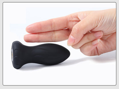 Sexy Bunny Tail Vibrating Silicone Anal Plug - image 4