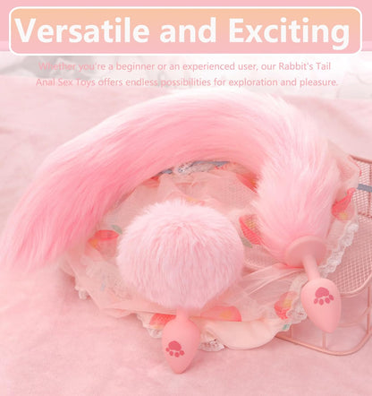 Bunny Tail Anal Butt Plug (Rabbit and Fox) - image 5