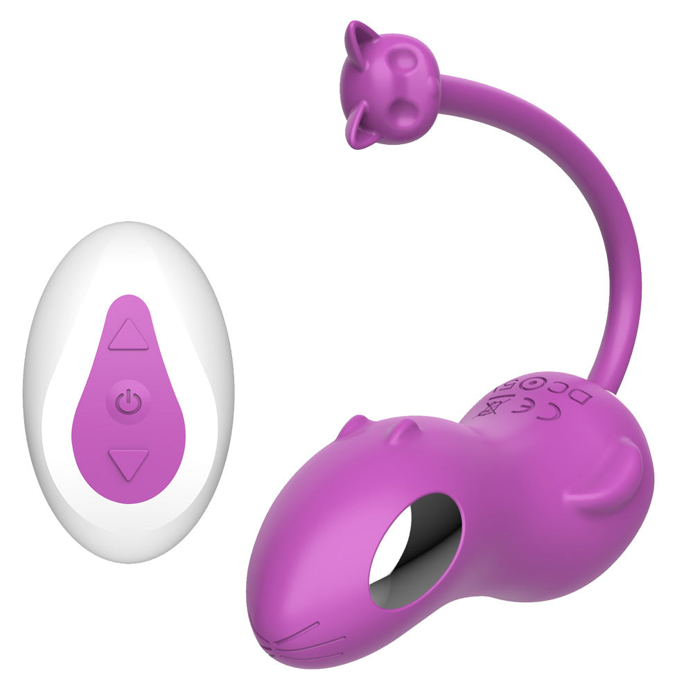 Miki - 10-Speed Capybara Vibrator - Purple - image 2