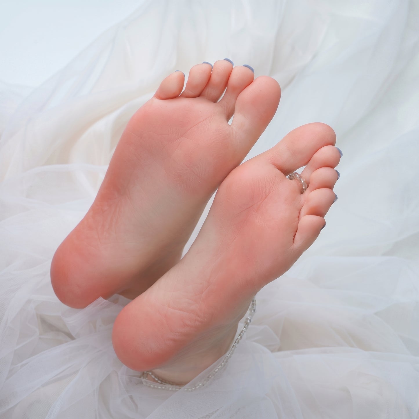 Lifelike Platinum Silicone Foot Model - image 3