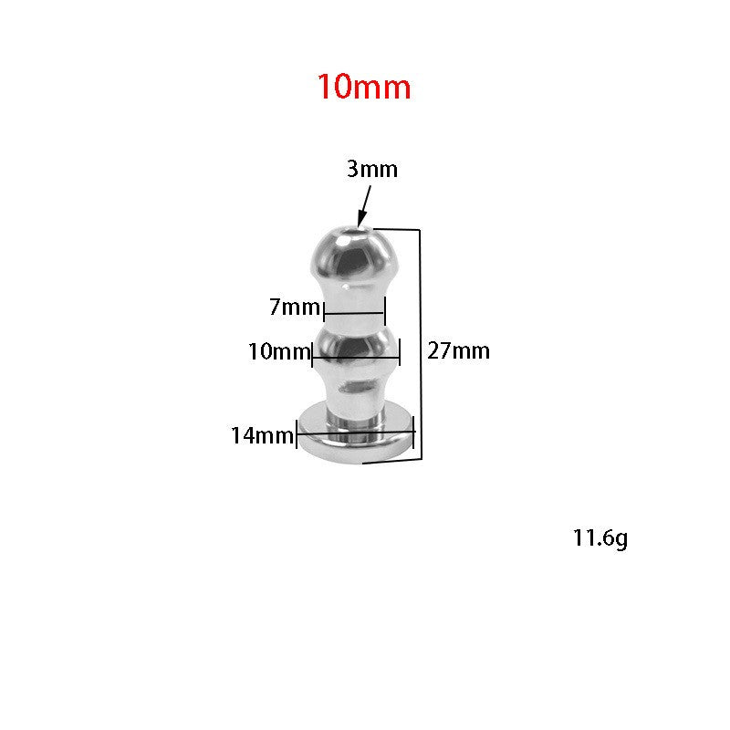 Hollow Men's Sounding Rod Urethral Dilator - 10mm - image 3