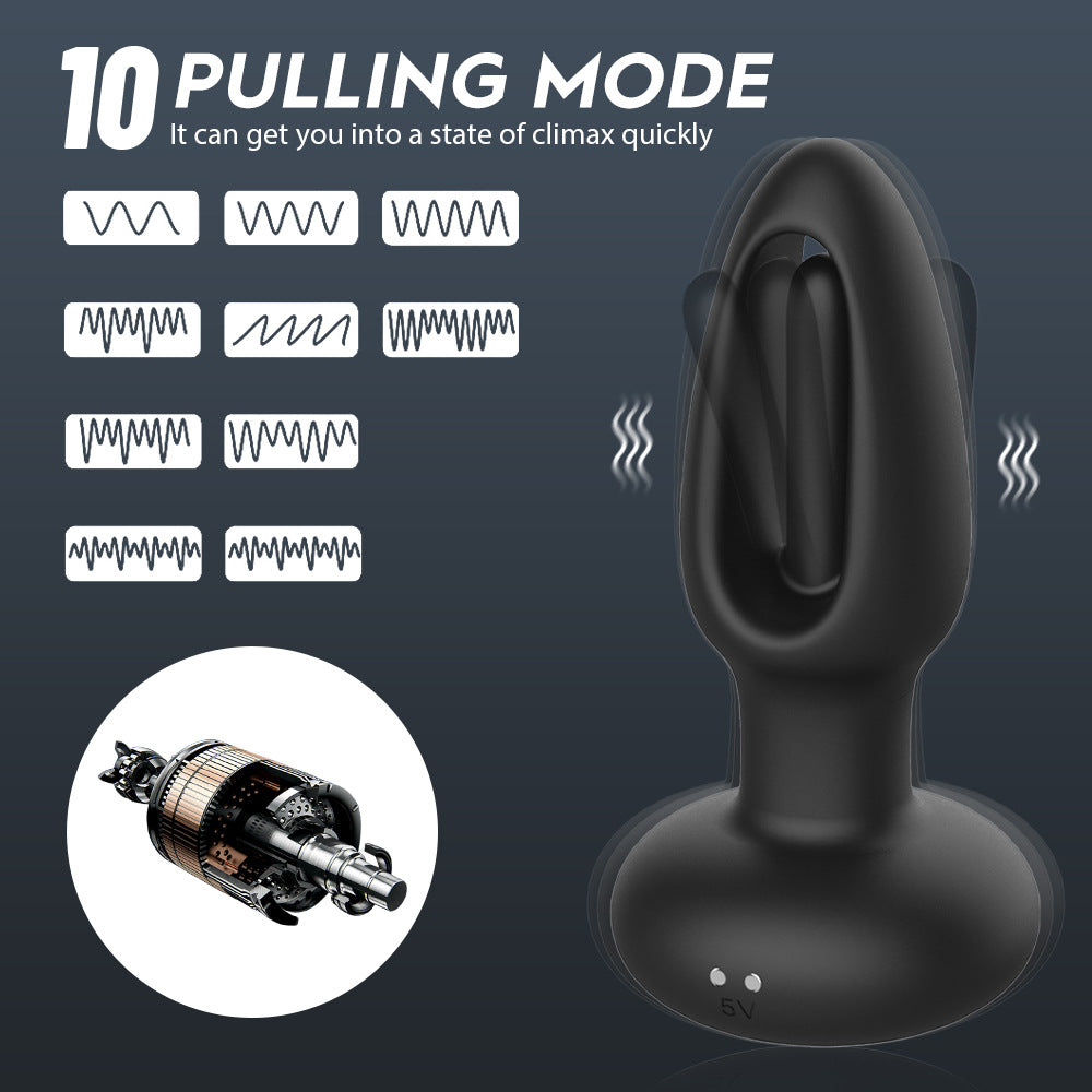 Vibrating Hollow Butt Plug - image 1