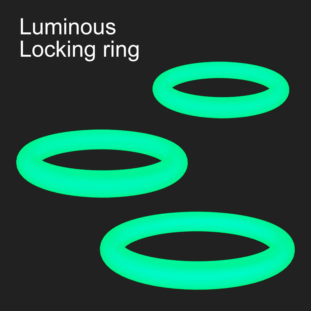 Silicone Luminous Cock Rings - image 0