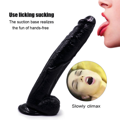 Realistic Silicone Extra Long 12-inches Big Dildo  - image 9
