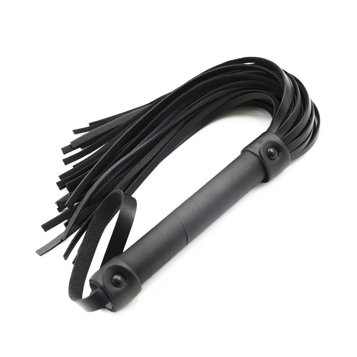 Leather Handle SM Flogger Riding Whip - image 1