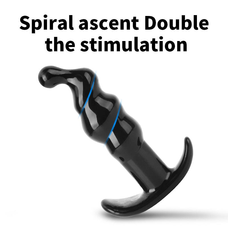 Helixanchor Spiral Silicone Anal Plug - image 2