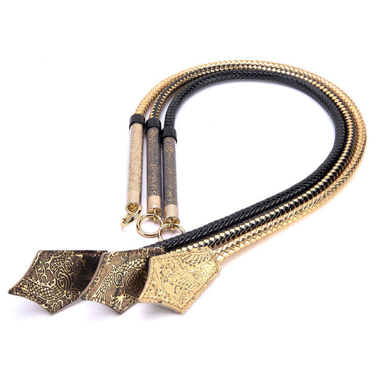 Elite Long-Reach Faux Leather Whip – 96.5cm Design - image 1