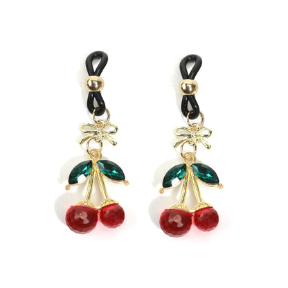 Cherry Nipple Rings (Non-Piercing) - Red - image 0