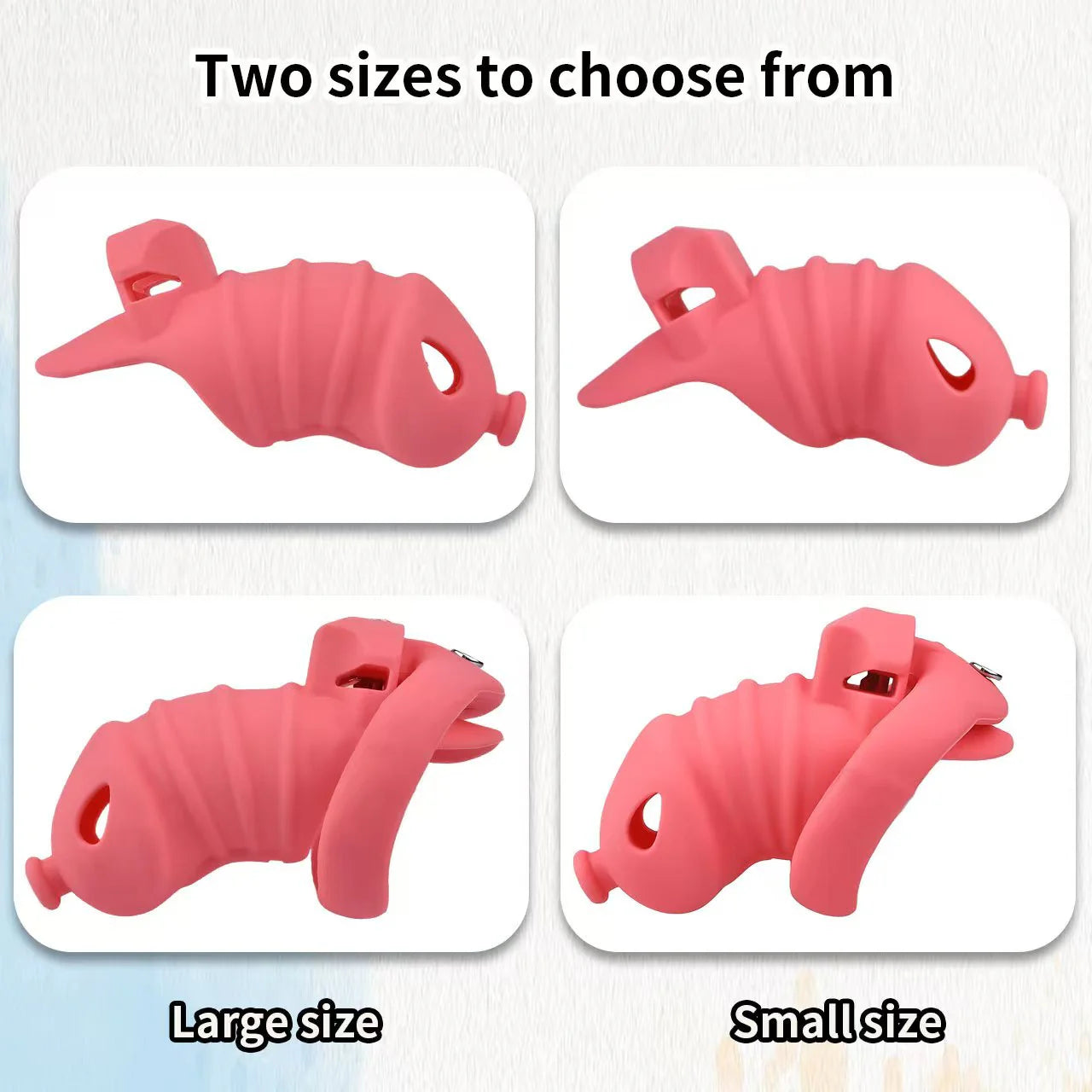 Soft Silicone Chastity Cage - image 22