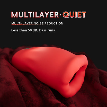 Automatic Sucking Licking Vibrating Cup - image 1