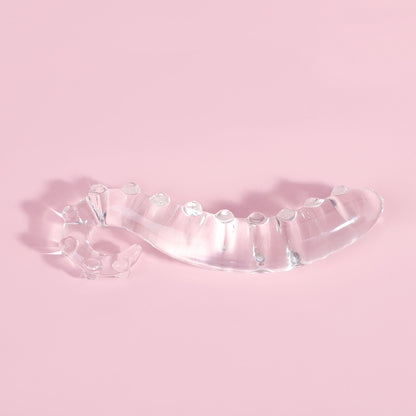 The Sacred Squirter – Curved Glass Wand for G-Spot & Temperature Play - Transparent - image 2
