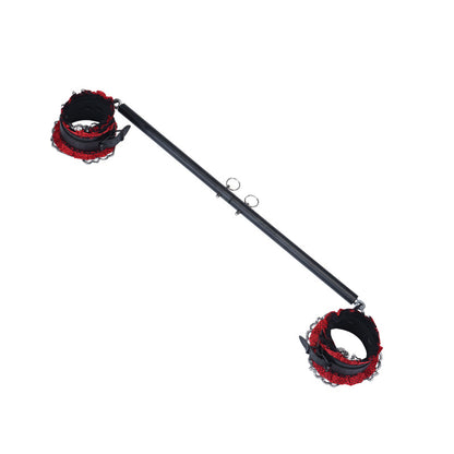 BDSM Bondage Kit Leg Spreader Bar - Black - image 1