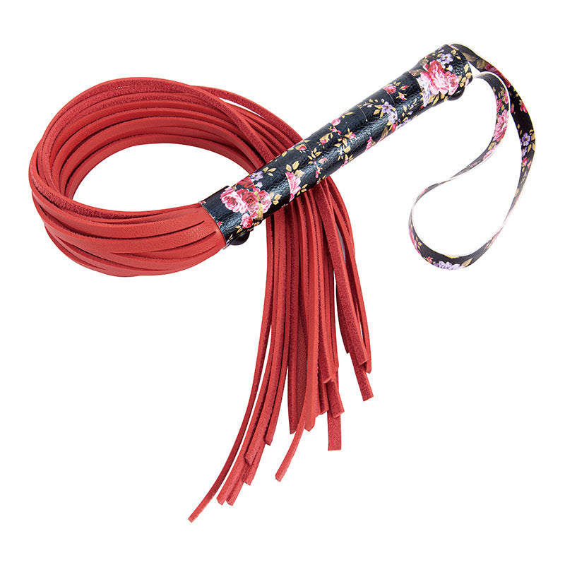 Faux Leather Flogger - Red - image 2