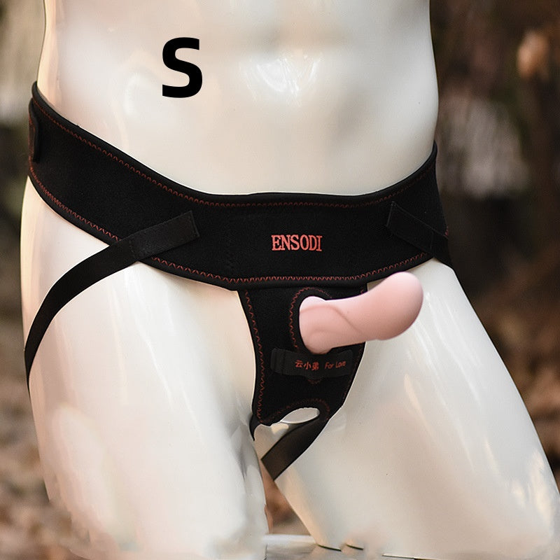 Lesbian Strap-On Harness with Color Options – Perfect Fit & Control - Pink & White - S - image 8