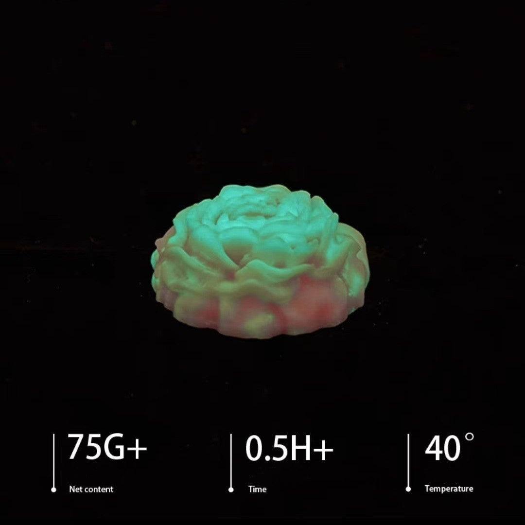 Glow in the Dark Sensual Candles - Pink with green glow - image 6