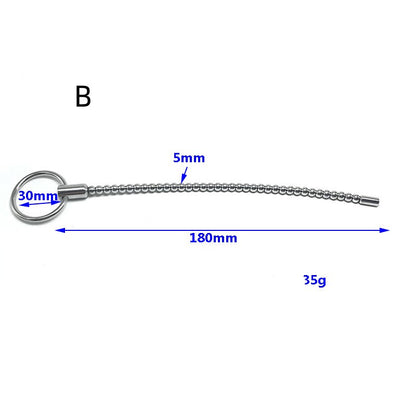 Flexible Stainless Steel Urethral Sound - B - image 1