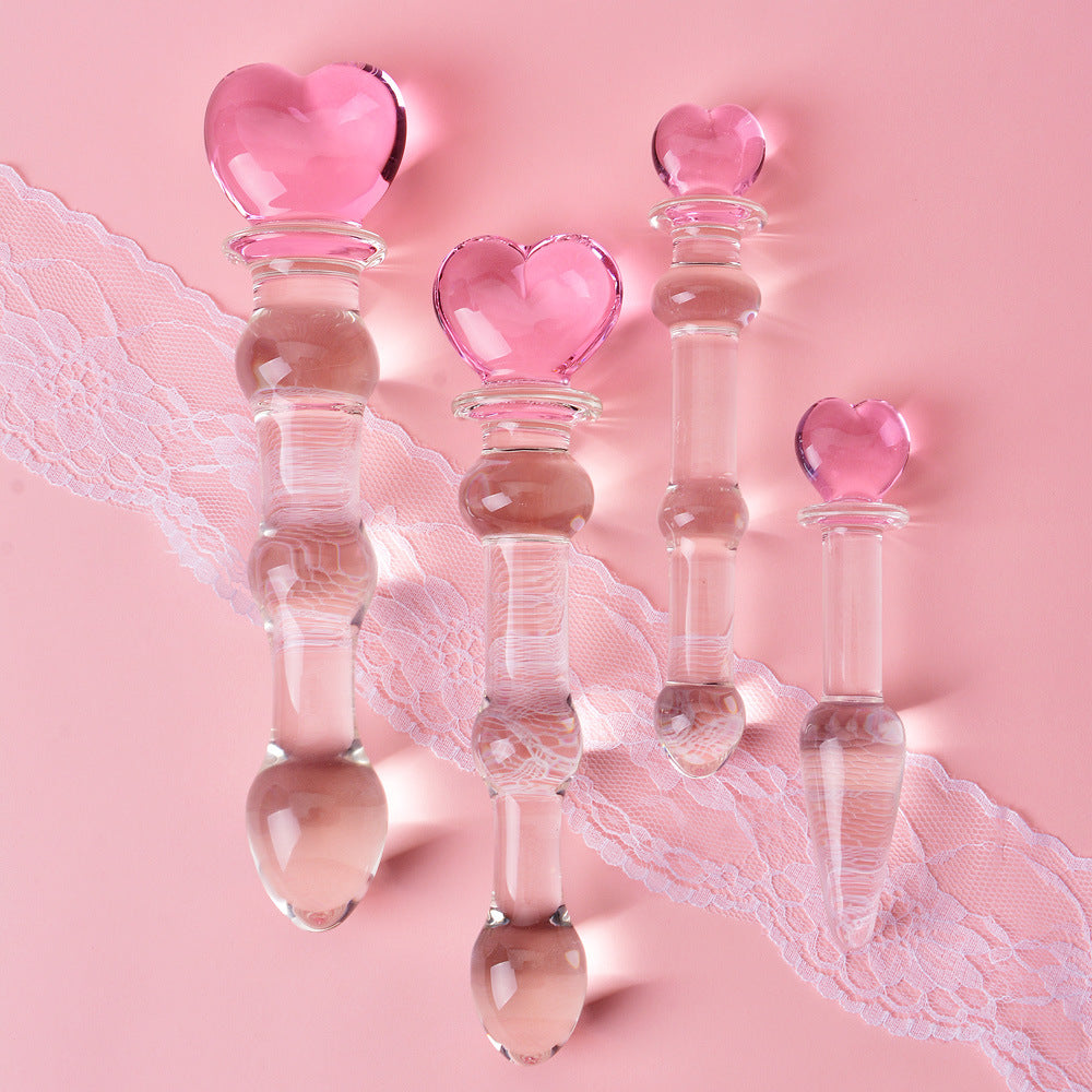 Crystal Glass Pleasure Wand Dildo Anal Plugs - image 5