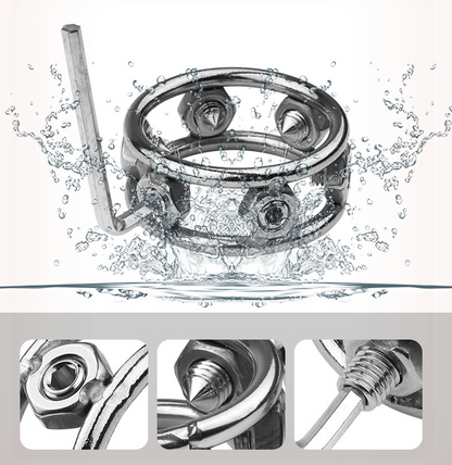 CBT Spiked Glans Ring Cock Ring - image 4