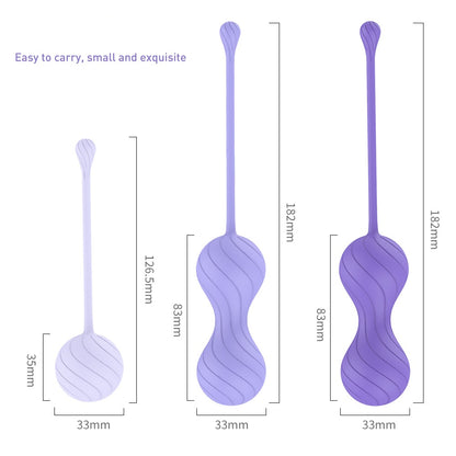 Purple Kegel Balls Set - image 1