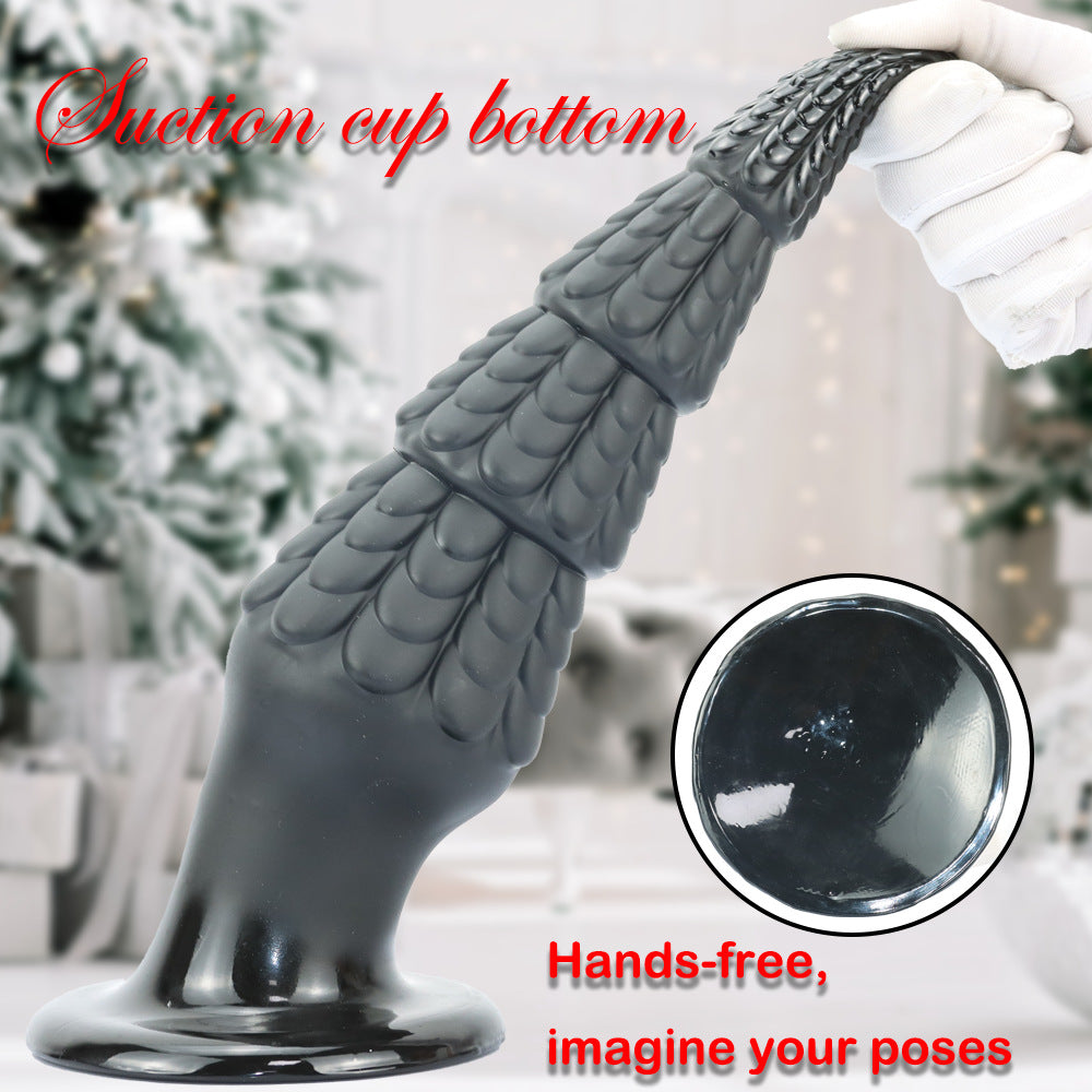 Christmas Tree Spiral Cone Suction Cup Anal Plug - image 15