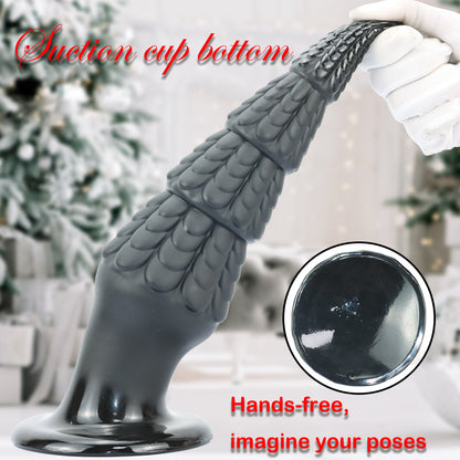 Christmas Tree Spiral Cone Suction Cup Anal Plug - image 15